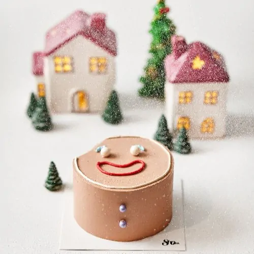 Бісквітний бенто торт Пряник